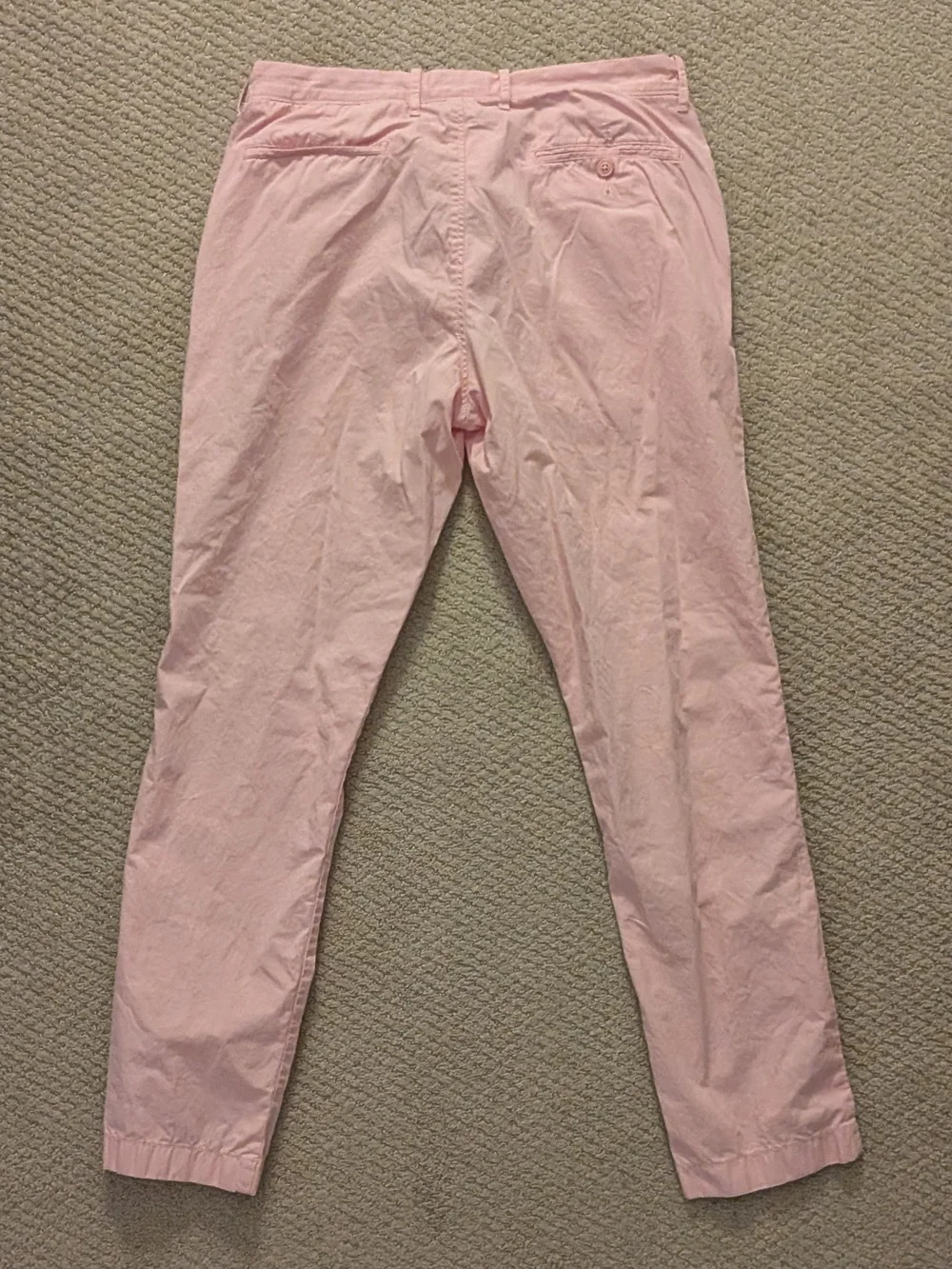 J. Crew Men's Straight-fit Stretch Chino Pant -  Light Pink 32x32